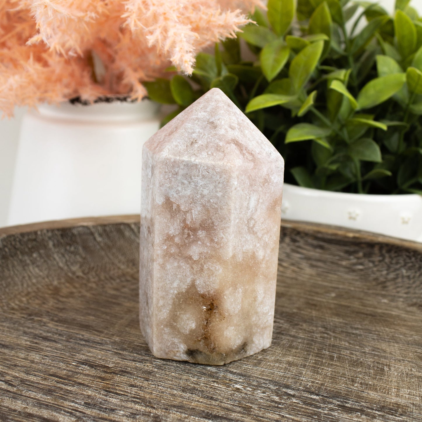 Pink Amethyst Generator Tower - Unique Crystal Specimen #3 - Muse + Moonstone