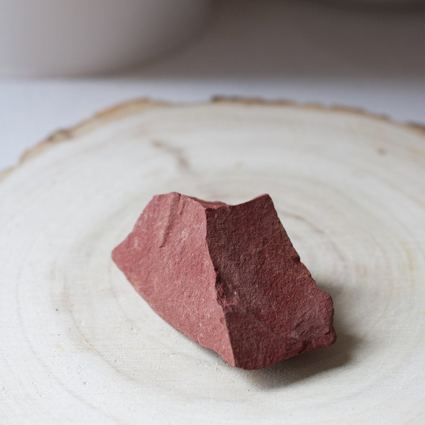 Red Jasper - Rough - Muse + Moonstone