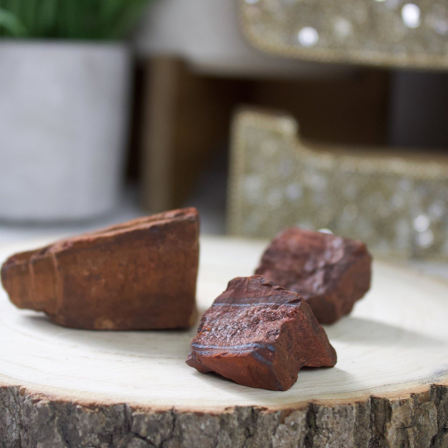 Red Tigerseye - Rough - Muse + Moonstone