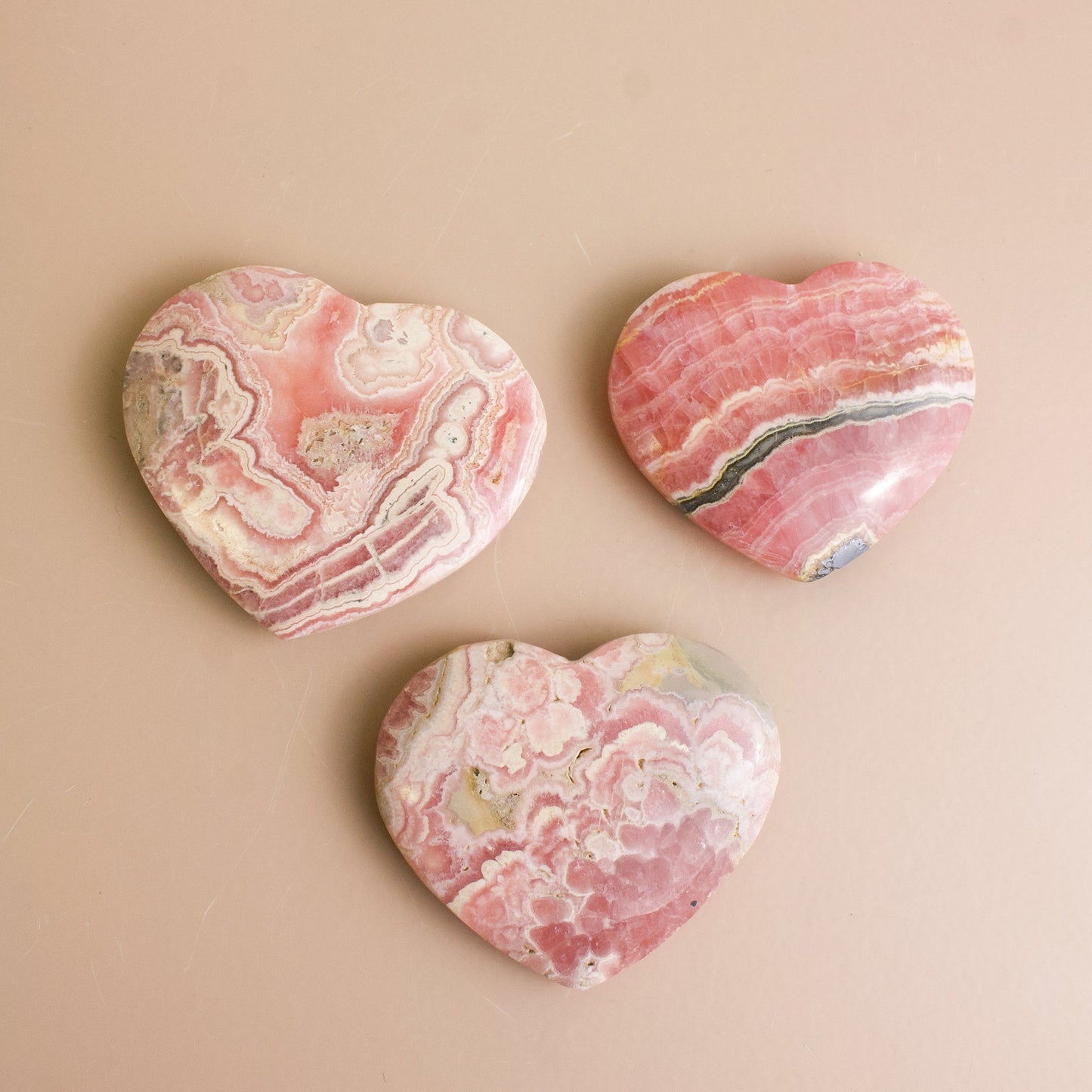 Rhodochrosite - Heart Shaped - Muse + Moonstone