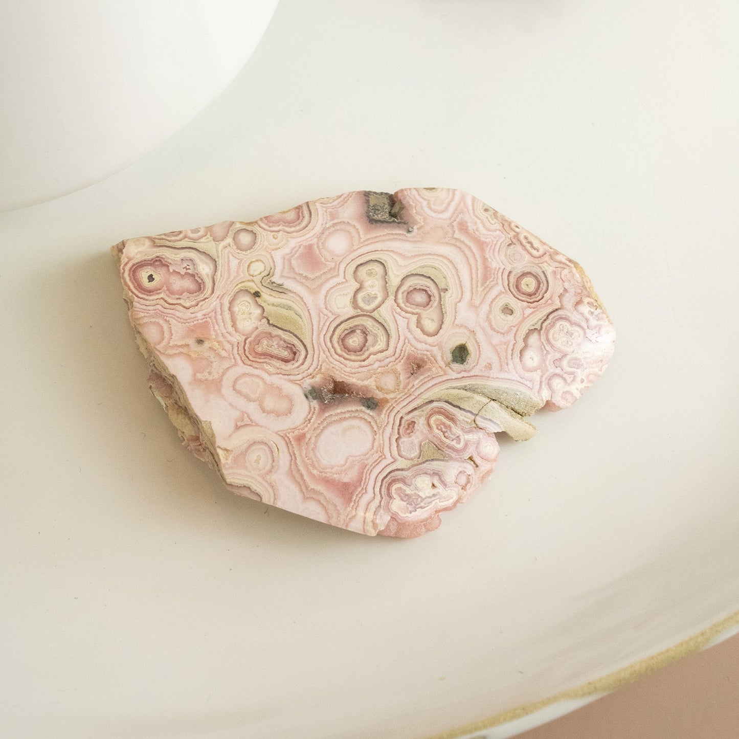 Rhodochrosite - Unique Specimen Slab #4 - Muse + Moonstone