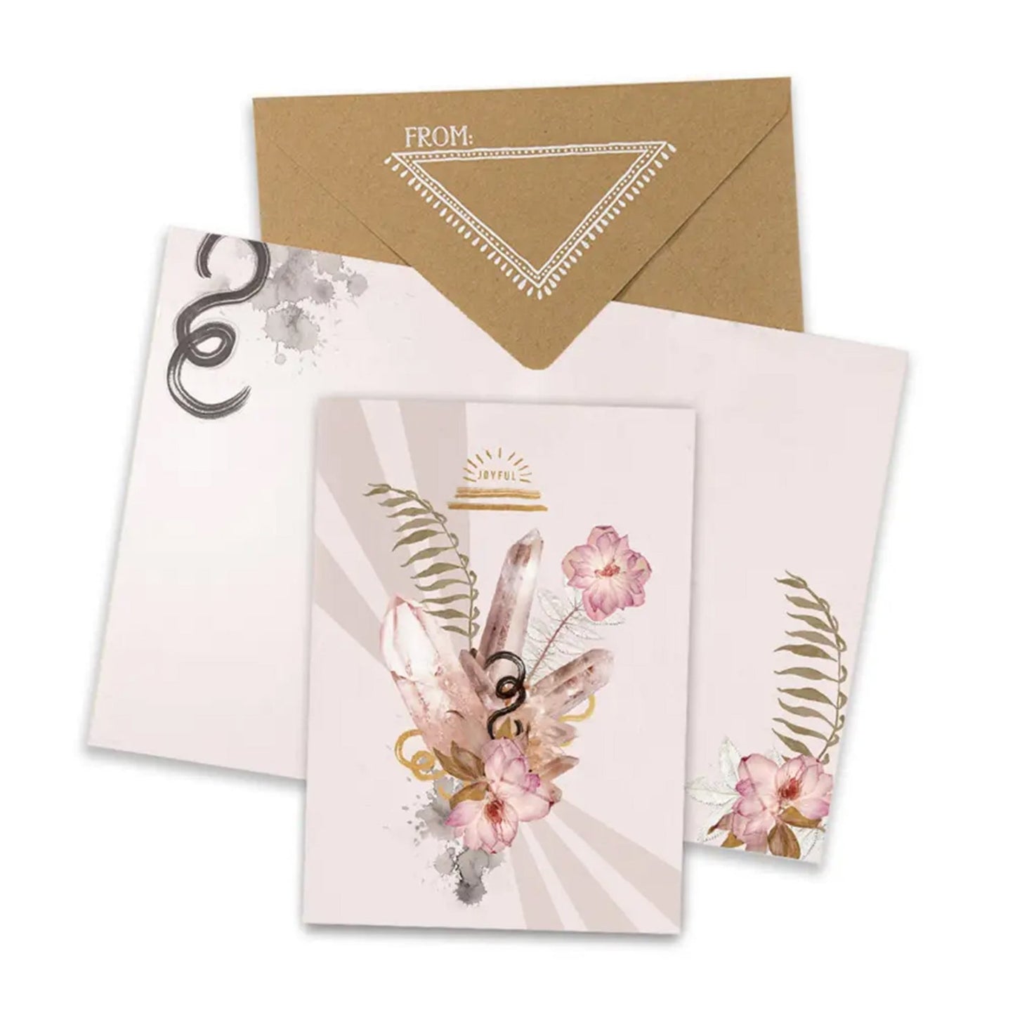 Rose Quartz - Greeting Card | PAPAYA - Muse + Moonstone