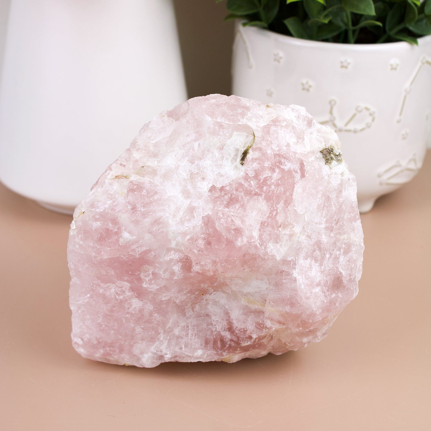 Rose Quartz - Unique Specimen #5 - Muse + Moonstone