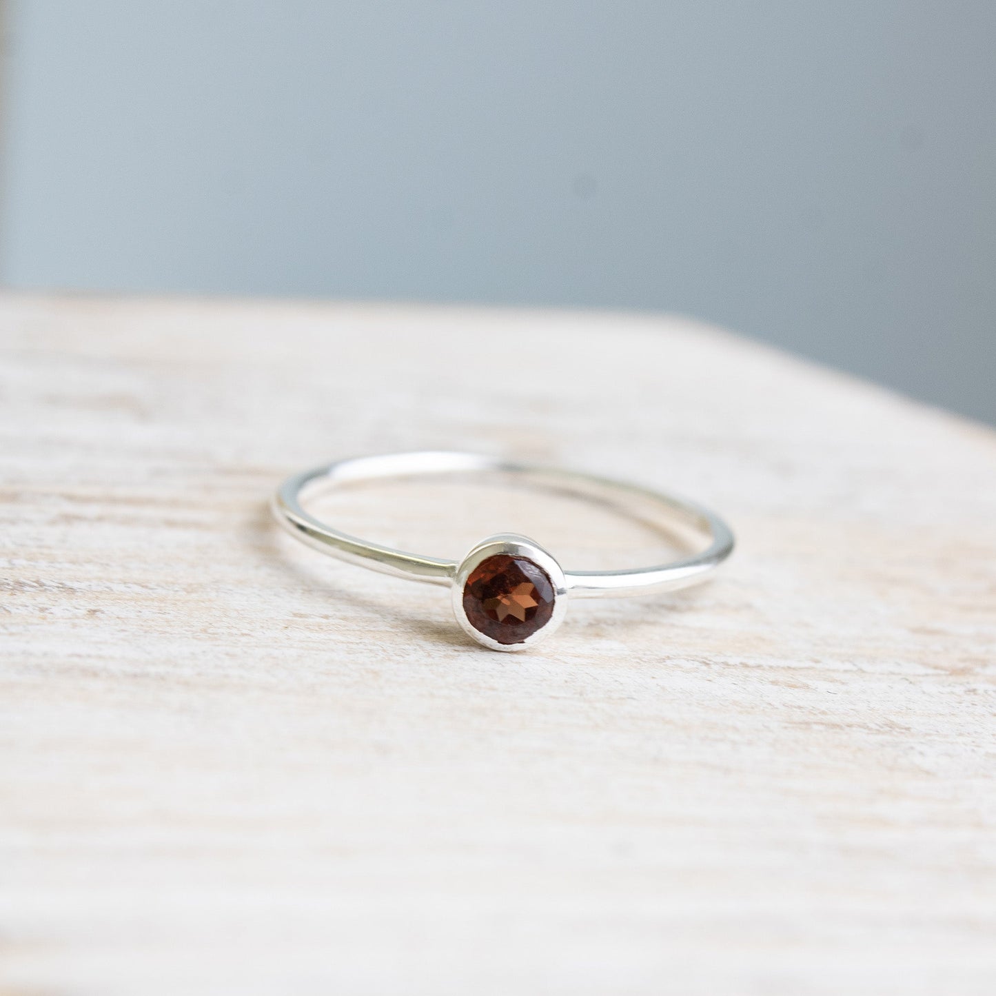 Ruby Gemstone Stacking Ring | Love + Lark - Muse + Moonstone