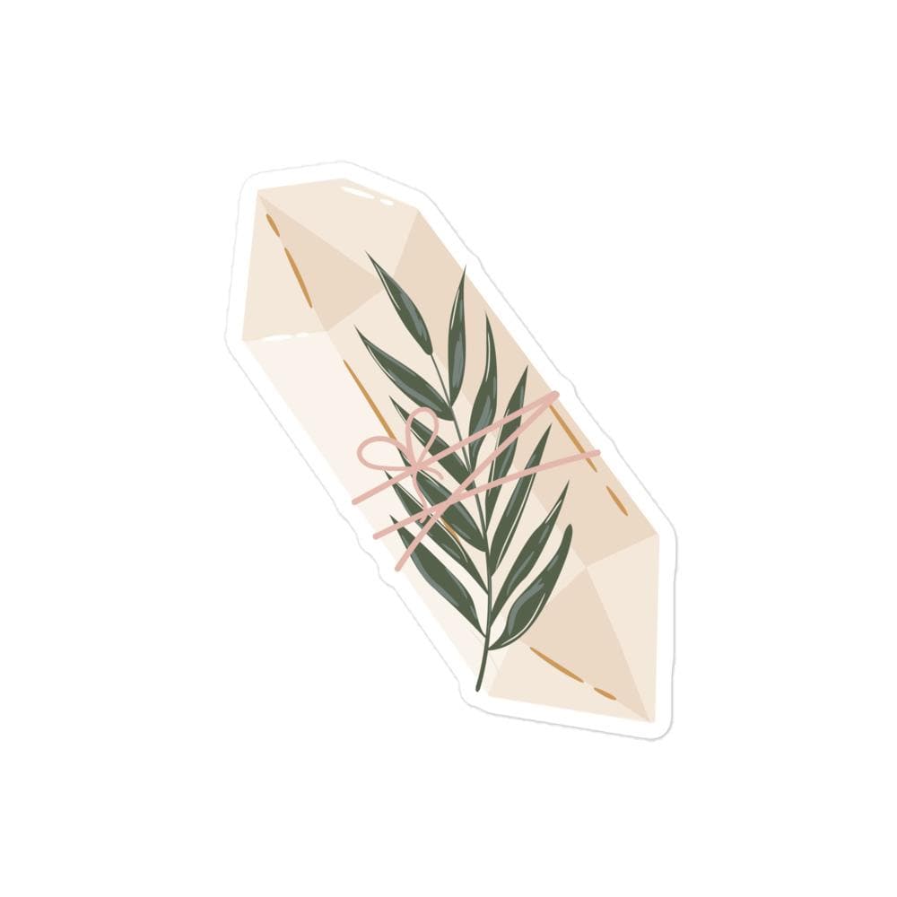 Sage + Crystal Duo - Vinyl Sticker - Muse + Moonstone