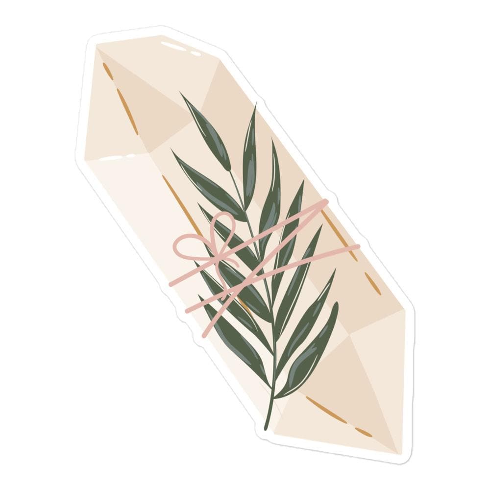 Sage + Crystal Duo - Vinyl Sticker - Muse + Moonstone