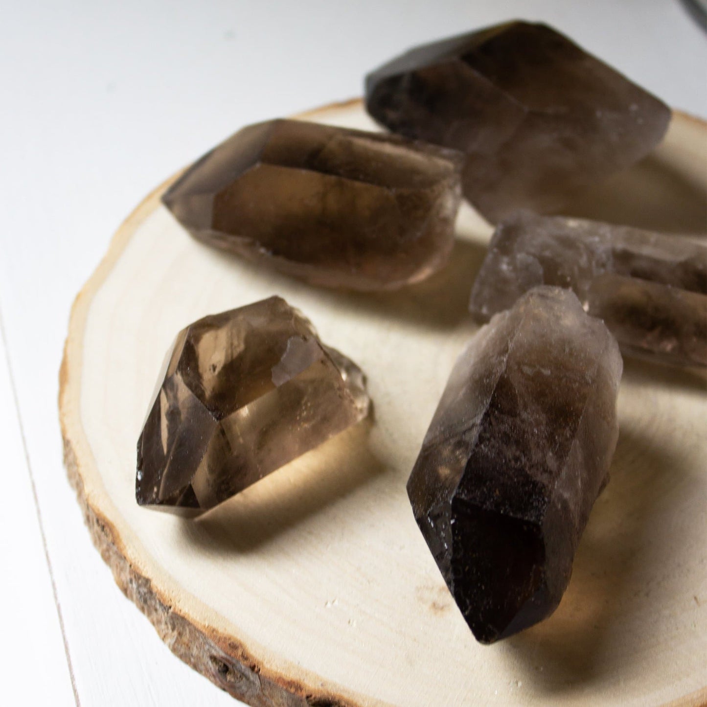 Smokey Quartz Crystal Points - Large - Muse + Moonstone
