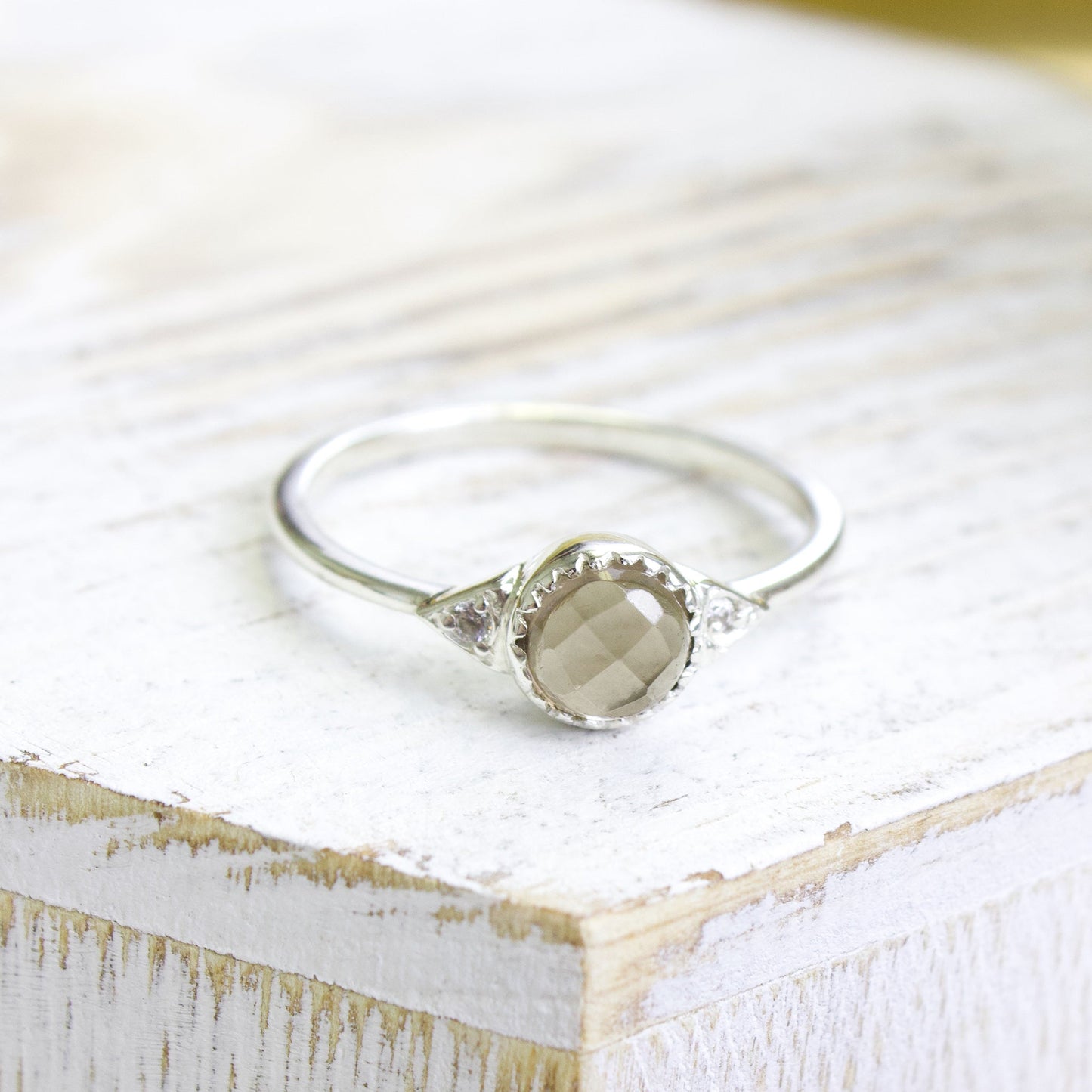 Smokey Quartz Ring - Unique Ring #3 | Love + Lark - Muse + Moonstone