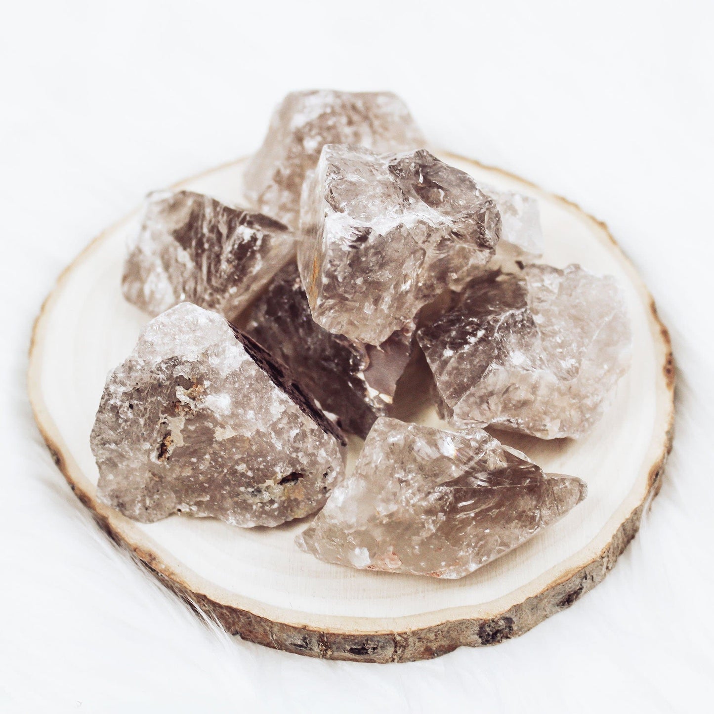 Smokey Quartz - Rough - Muse + Moonstone