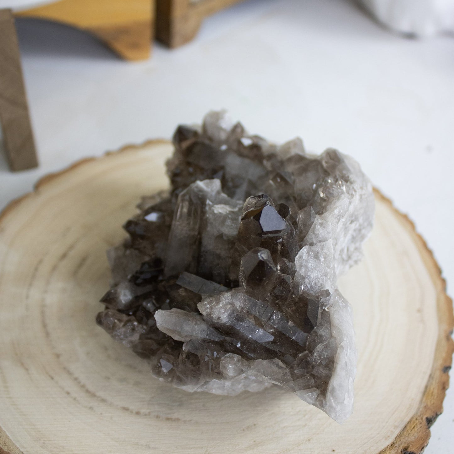 Smokey Quartz - Unique Specimen #2 - Muse + Moonstone