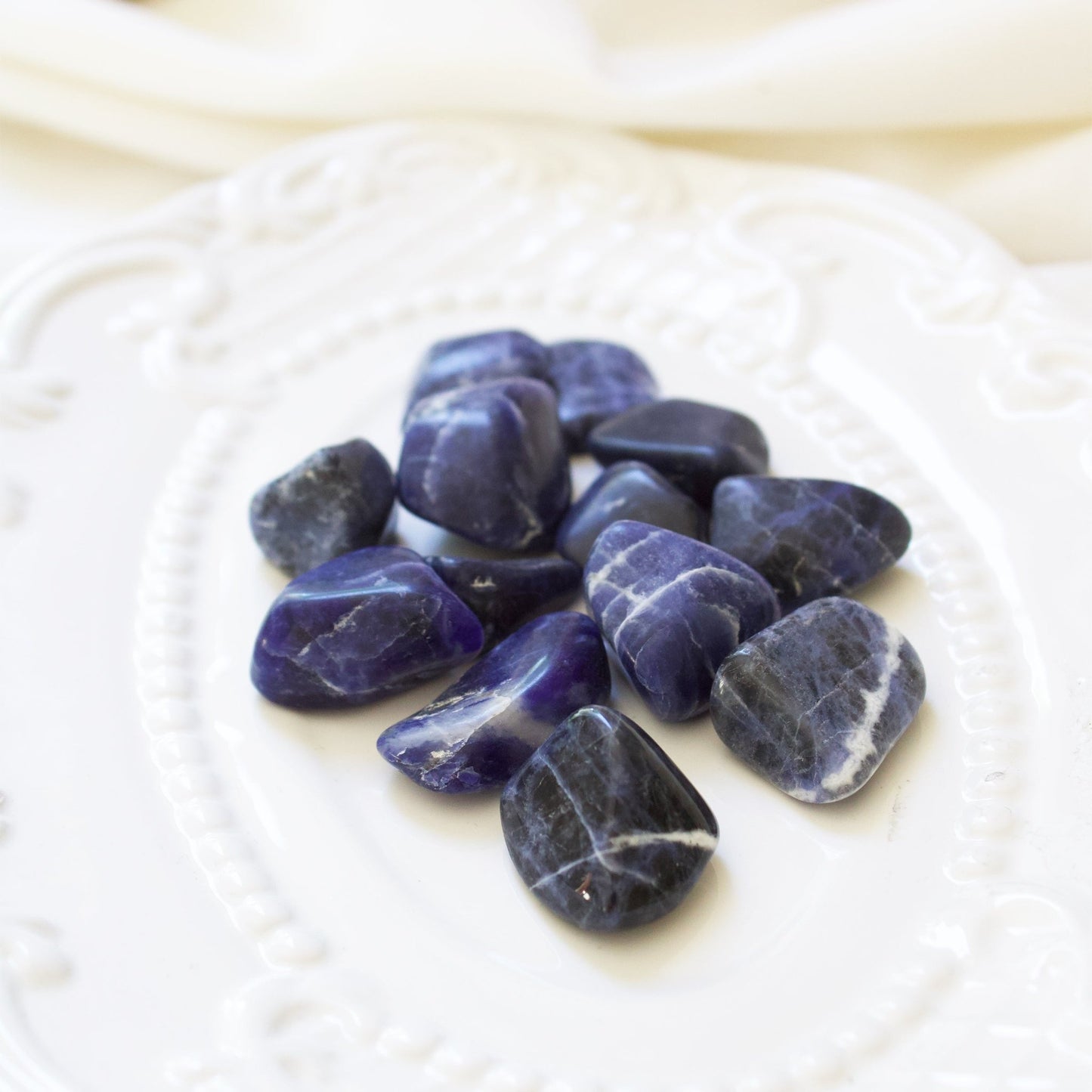 Sodalite - Tumbled - Muse + Moonstone