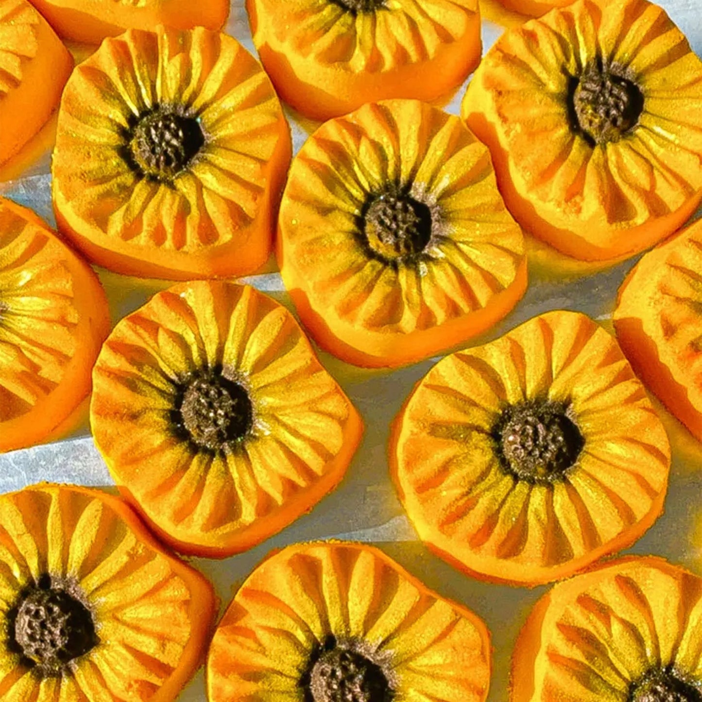 Sunflower Therapy - Bronzite Infused Bath Bomb | Crystal Bar Soap - Muse + Moonstone