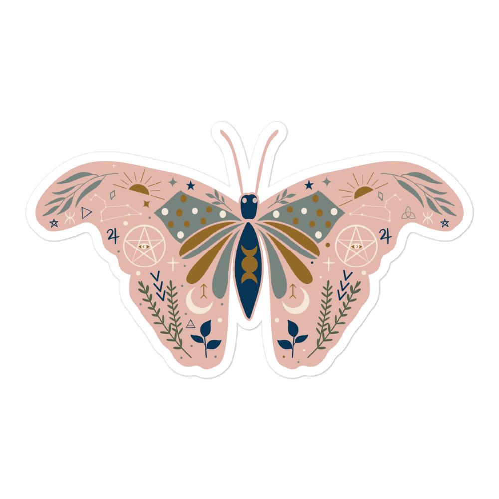 Wicked Moth - Vinyl Sticker - Muse + Moonstone