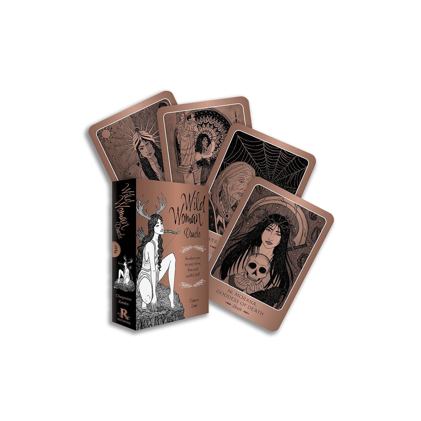 Wild Woman Oracle Deck: Awaken Your True, Free and Soulful Self - Muse + Moonstone