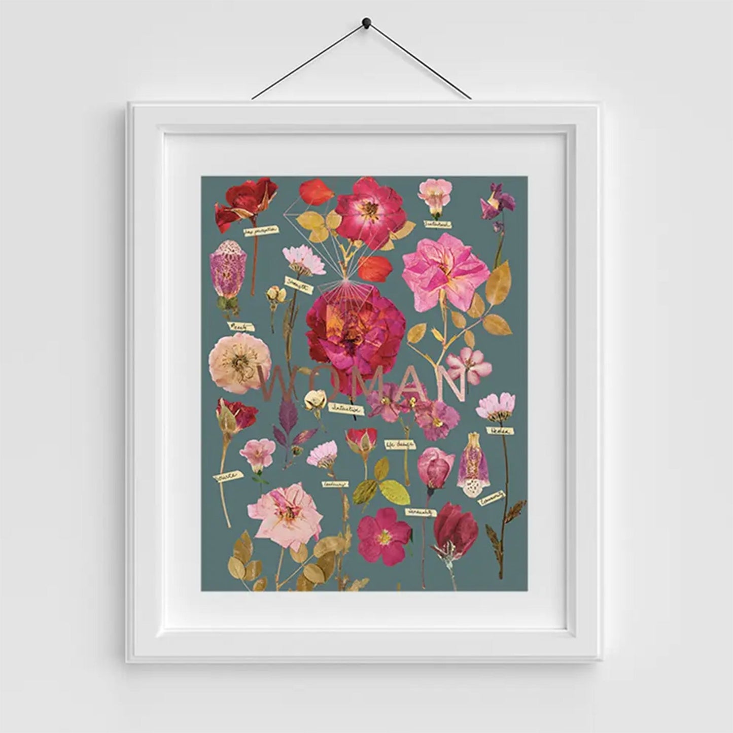 Woman - Copper Art Print | PAPAYA - Muse + Moonstone