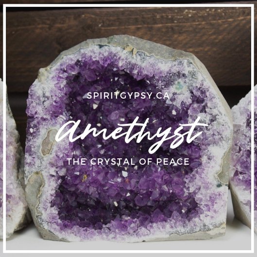 Amethyst: The Crystal of Peace - Muse + Moonstone