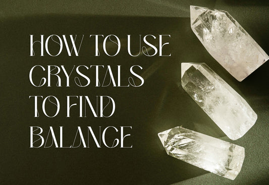 How to Use Crystals to Find Balance - Muse + Moonstone