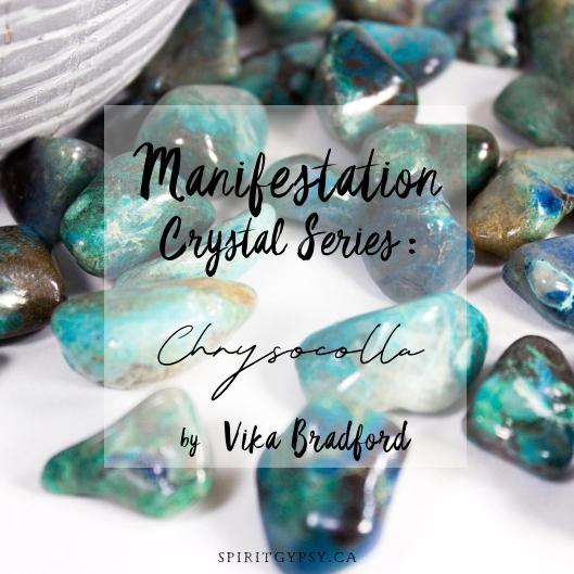 Manifestation Crystal Series with Vika Bradford - Week #8 - Chrysocolla - Muse + Moonstone