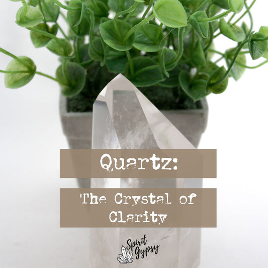 Quartz: The Crystal of Clarity - Muse + Moonstone