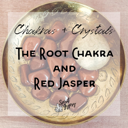 The Root Chakra & Red Jasper - Muse + Moonstone