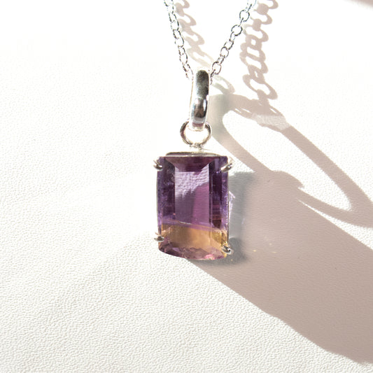 Unique Ametrine Necklace #1 | Love + Lark