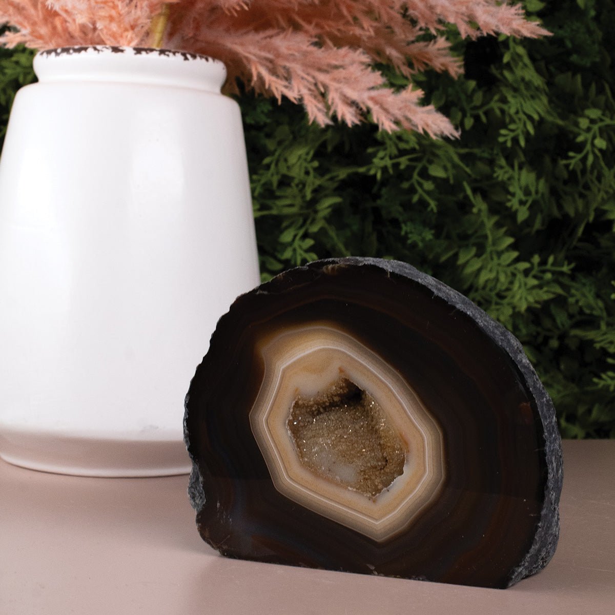 Brown Agate - Unique Specimen 1 - Muse + Moonstone