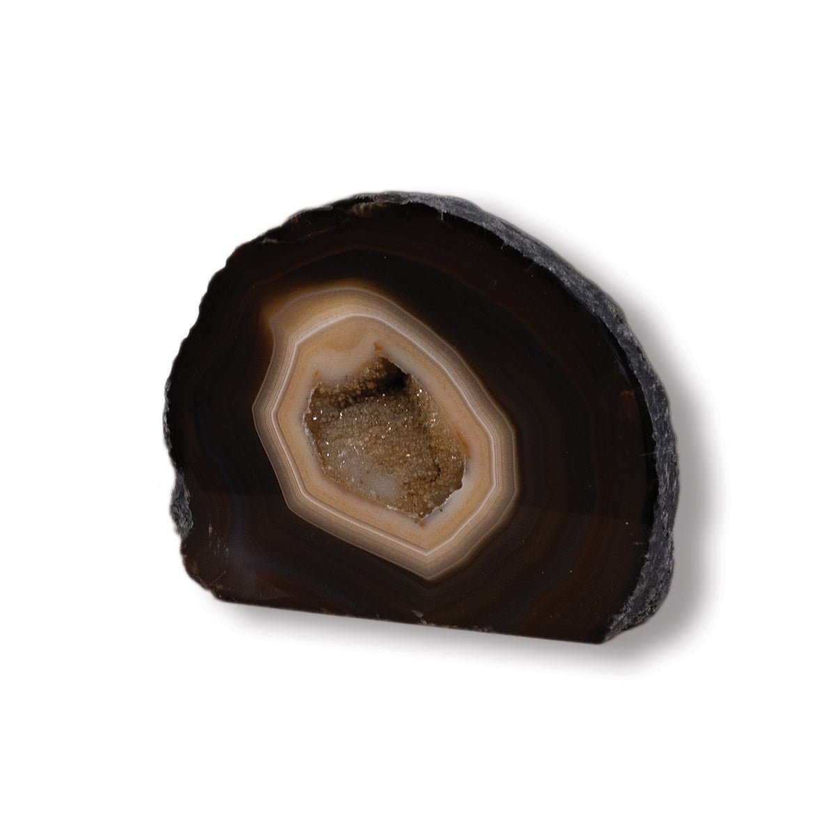 Brown Agate - Unique Specimen 1 - Muse + Moonstone