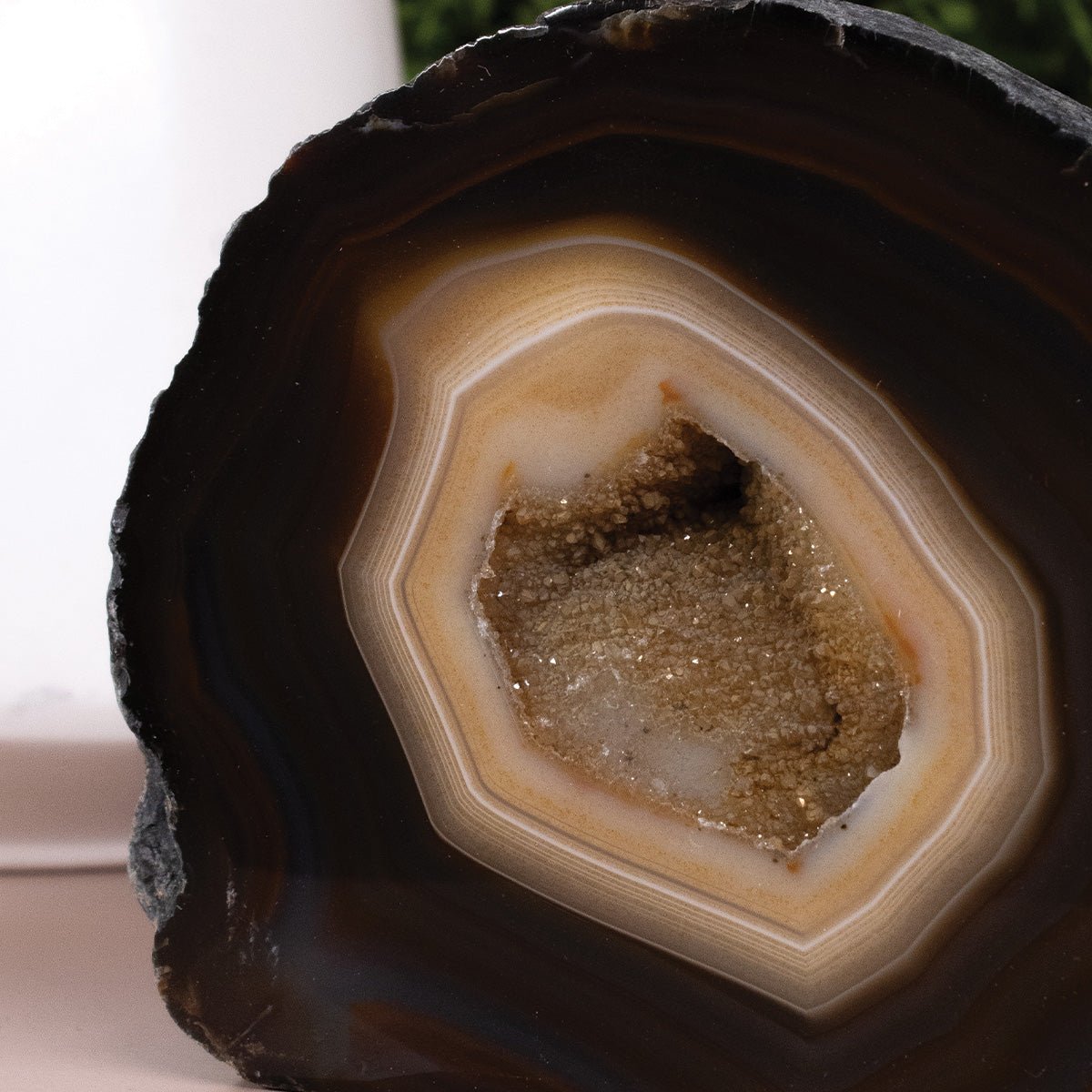 Brown Agate - Unique Specimen 1 - Muse + Moonstone