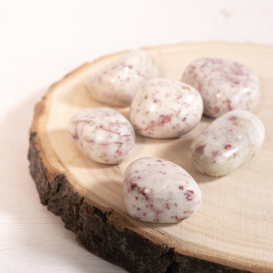 Cinnabrite - Tumbled Stones - Muse + Moonstone