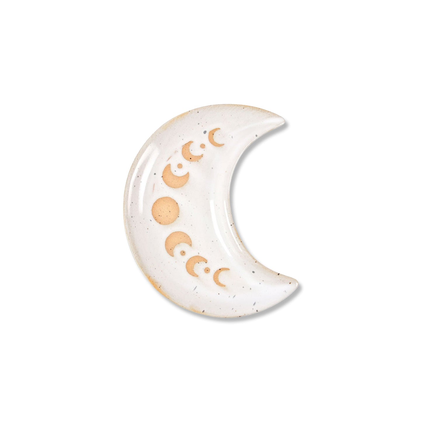 Crescent Moon Phase Trinket Dish - Muse + Moonstone