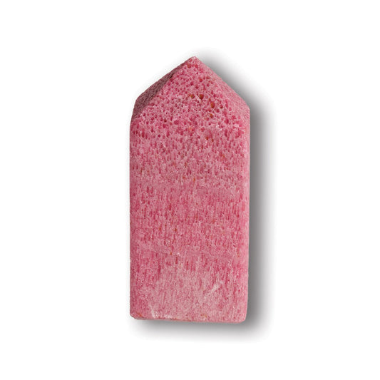 Honeycomb Ruby Polished Point Generator - Unique Specimen #1 - Muse + Moonstone