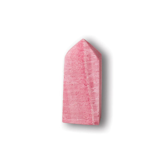 Honeycomb Ruby Polished Point Generator - Unique Specimen #3 - Muse + Moonstone
