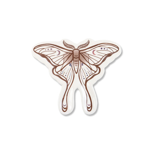 Luna Moth Trinket Dish - Muse + Moonstone
