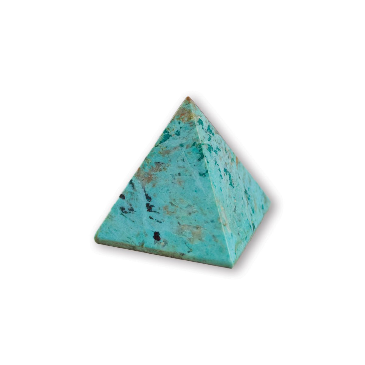 Peruvian Turquoise Pyramid - Unique Specimen 1 - Muse + Moonstone
