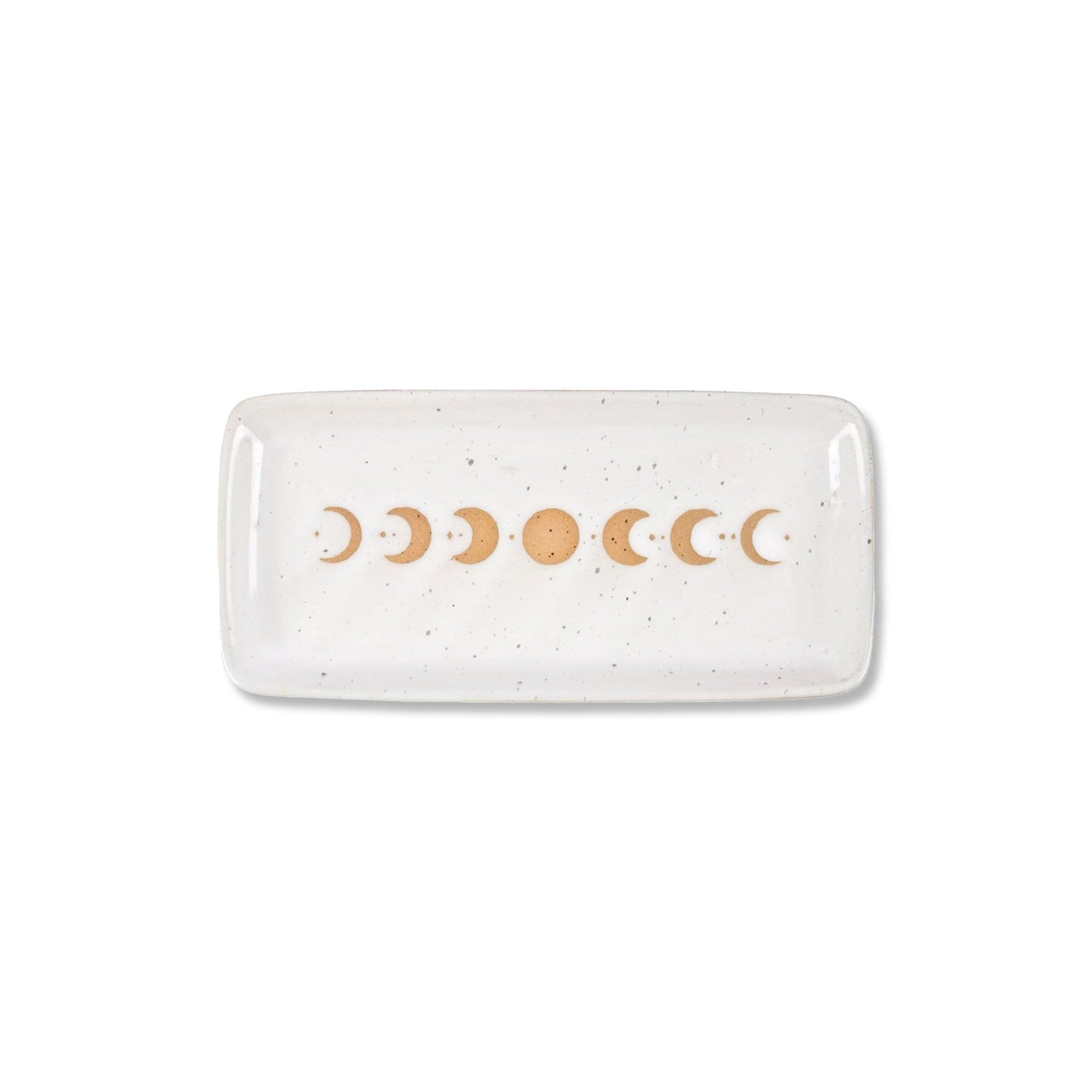 Rectangle Moon Phase Trinket Dish - Muse + Moonstone