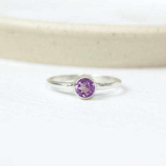 "Revolution" Amethyst Ring | Love + Lark - Muse + Moonstone