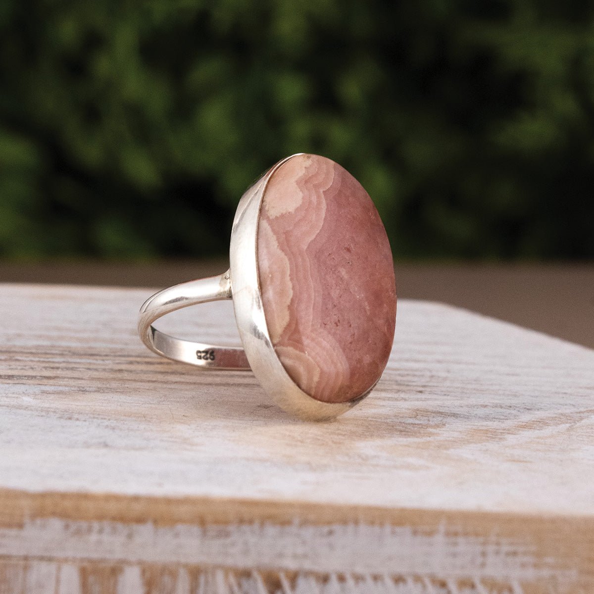 Rhodochrosite Ring - Unique 1 - Size 7 | Love + Lark - Muse + Moonstone