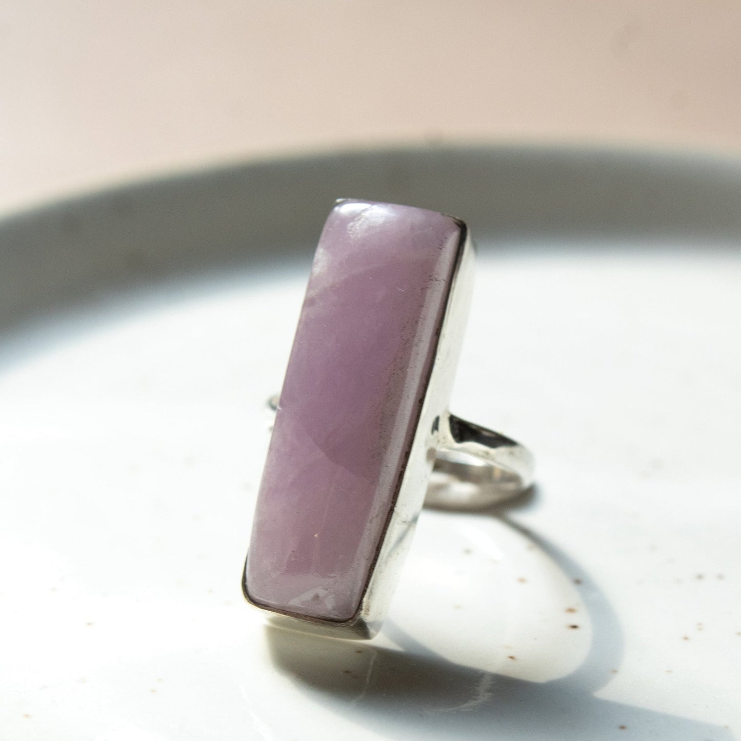 Unique Kunzite Ring 1 | Love + Lark - Muse + Moonstone