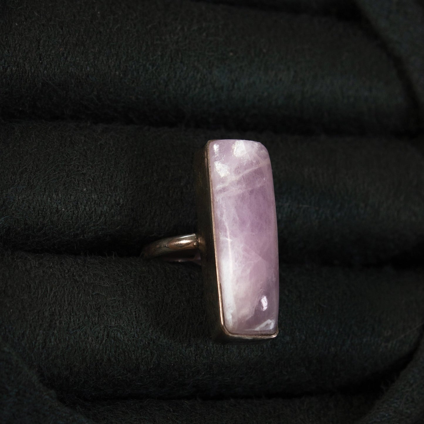 Unique Kunzite Ring 1 | Love + Lark - Muse + Moonstone