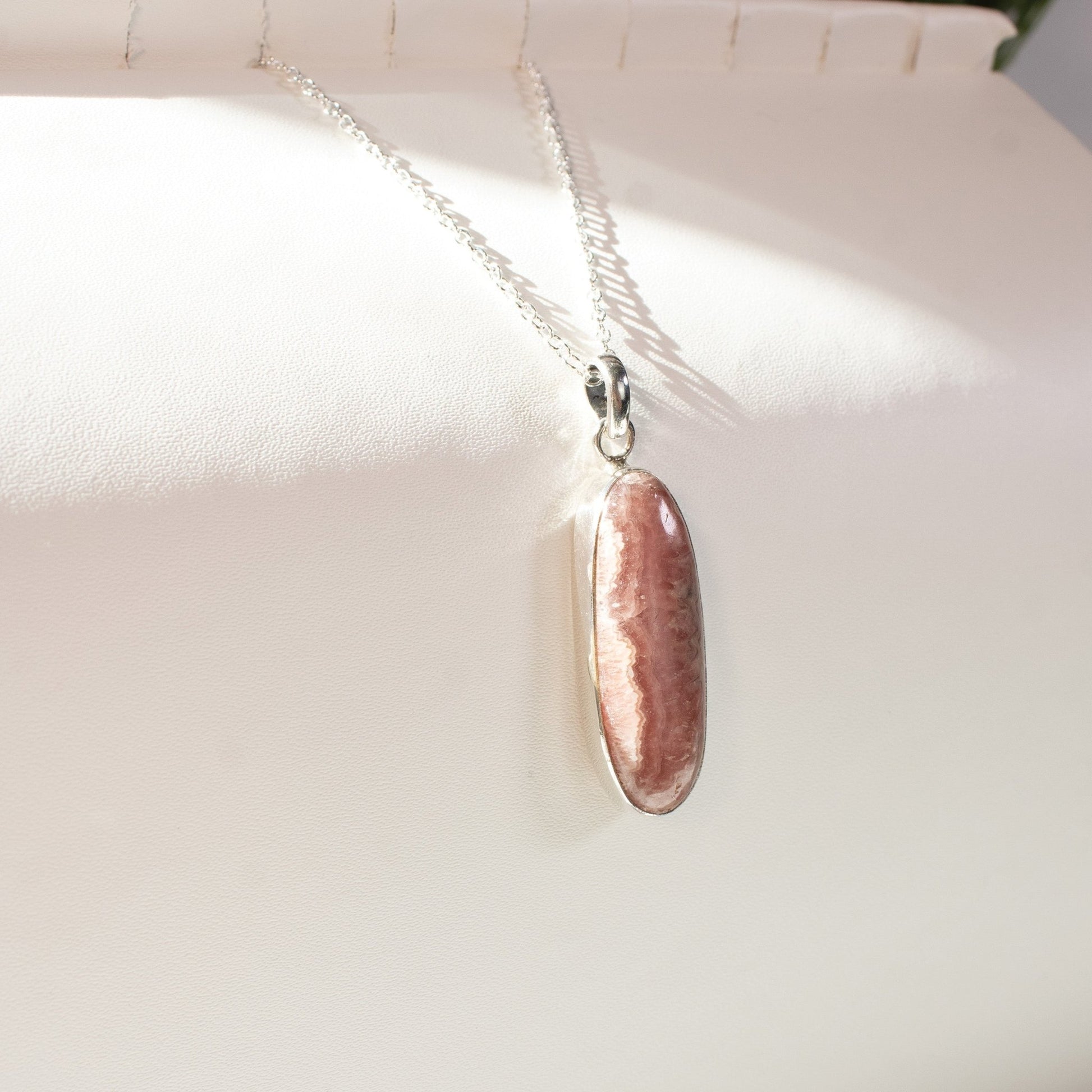 Unique Rhodochrosite Necklace 1 | Love + Lark - Muse + Moonstone