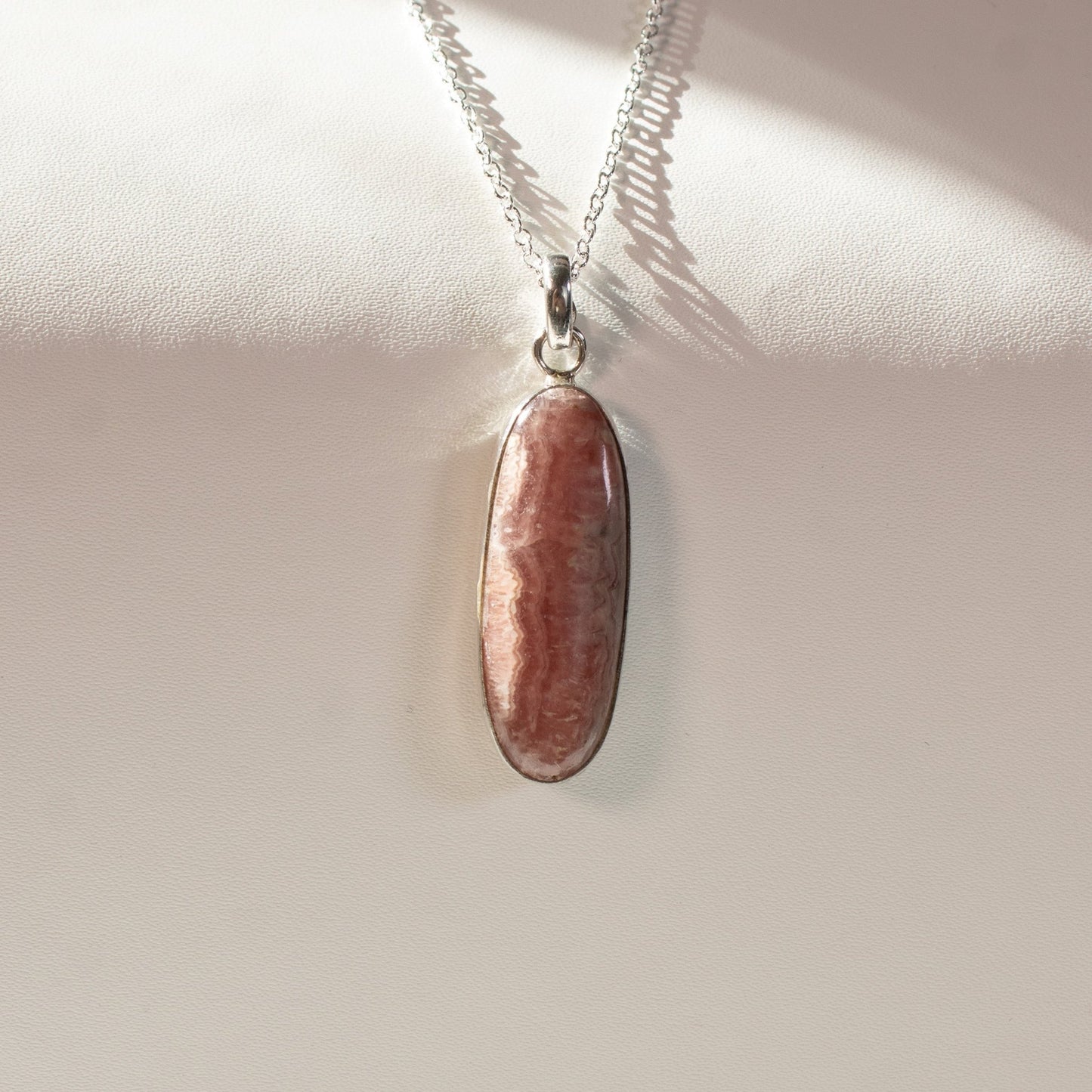 Unique Rhodochrosite Necklace 1 | Love + Lark - Muse + Moonstone