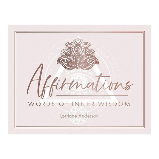 Affirmations: Words Of Inner Wisdom (40 Cards For Inspiration & Intention Setting) - Muse + Moonstone