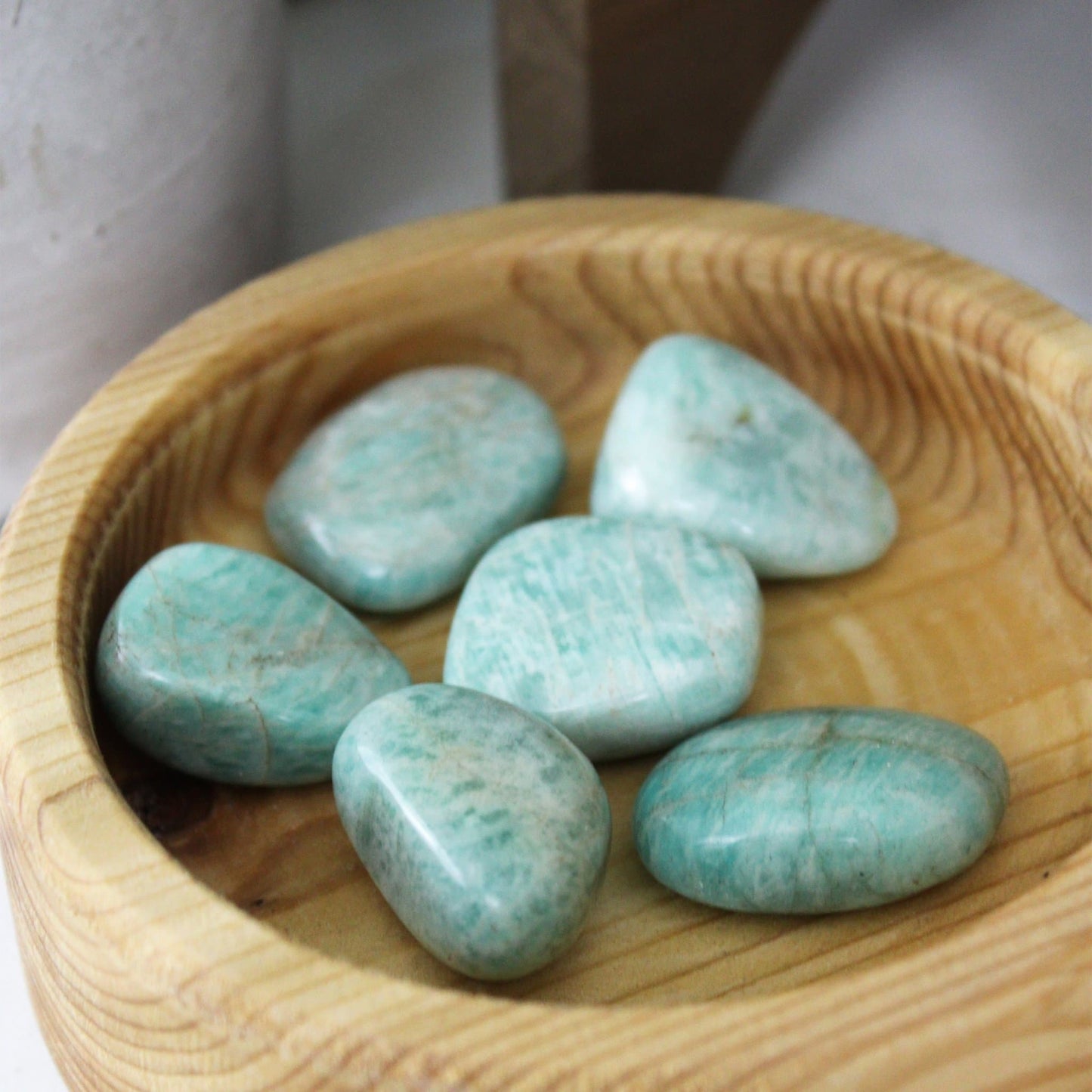 Amazonite - Brazilian - Tumbled - Muse + Moonstone