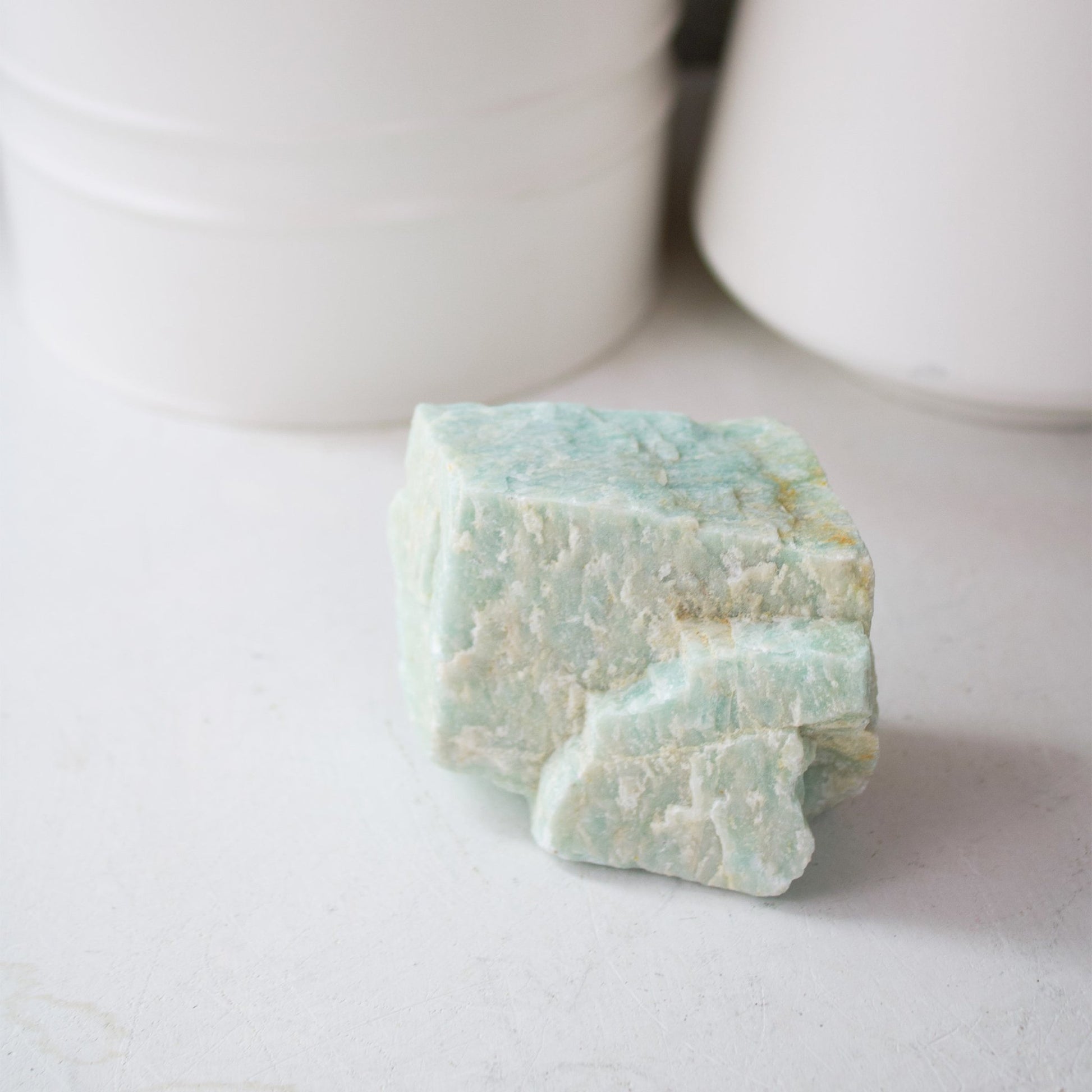 Amazonite - Rough - Unique Specimen - #4 - Muse + Moonstone