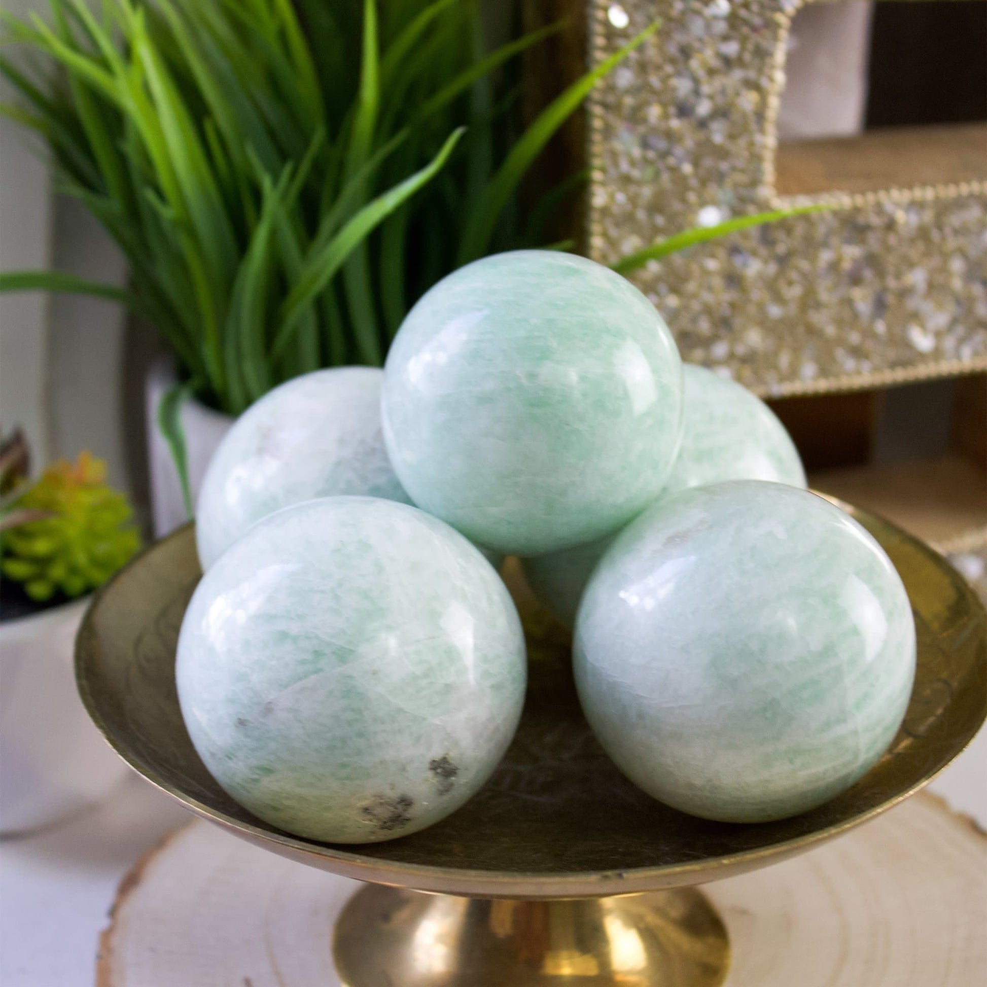 Amazonite - Sphere - Muse + Moonstone