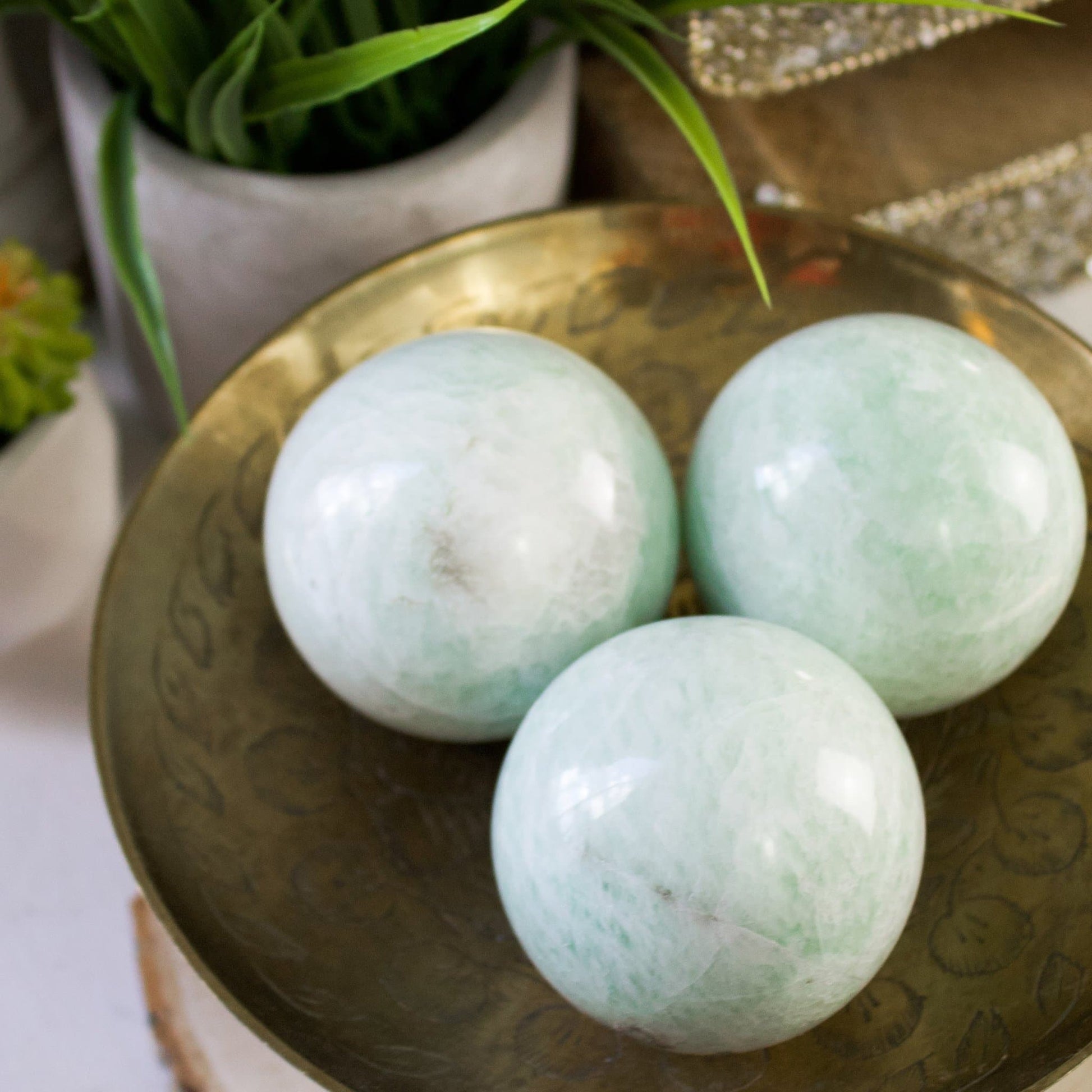 Amazonite - Sphere - Muse + Moonstone