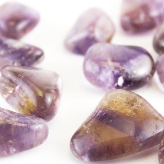 Ametrine - Tumbled - Muse + Moonstone