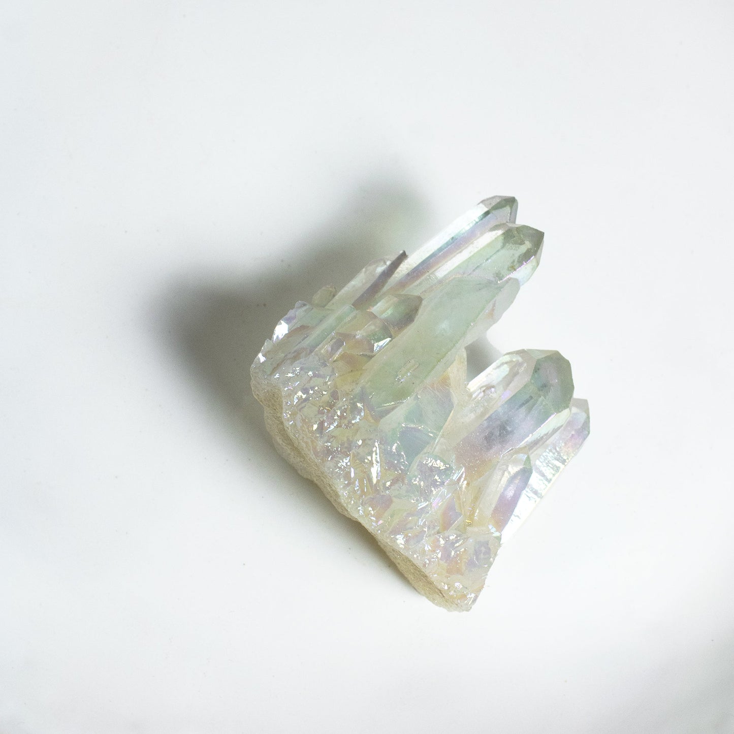 Angel Aura Quartz - Unique Specimen #2 - Muse + Moonstone