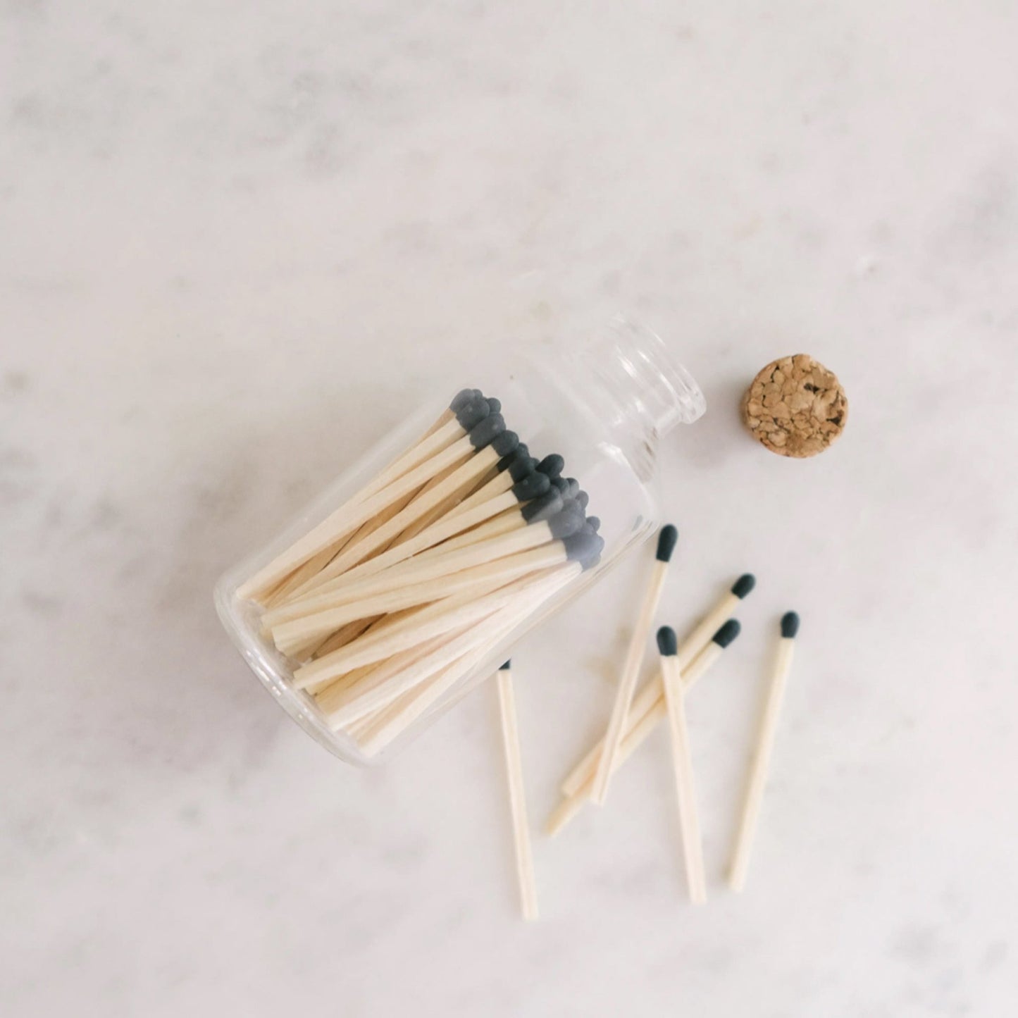 Apothecary Jar Matches | Black - Muse + Moonstone