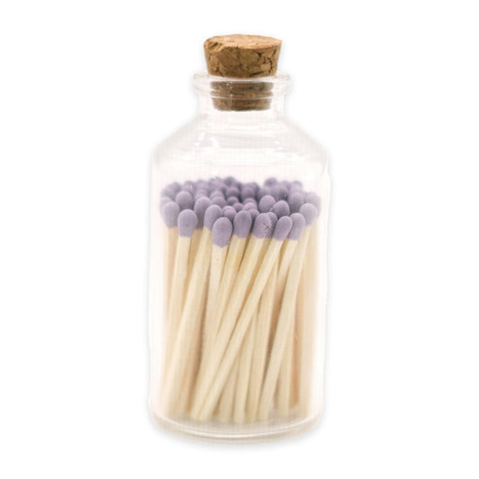 Apothecary Jar Matches | Lavender - Muse + Moonstone